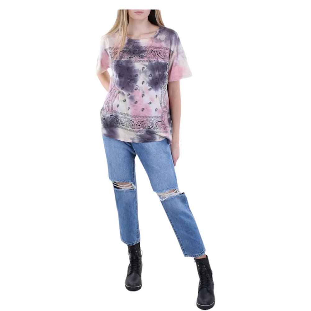 Anthropologie Maronie tie dye tee shirt new sz Med
